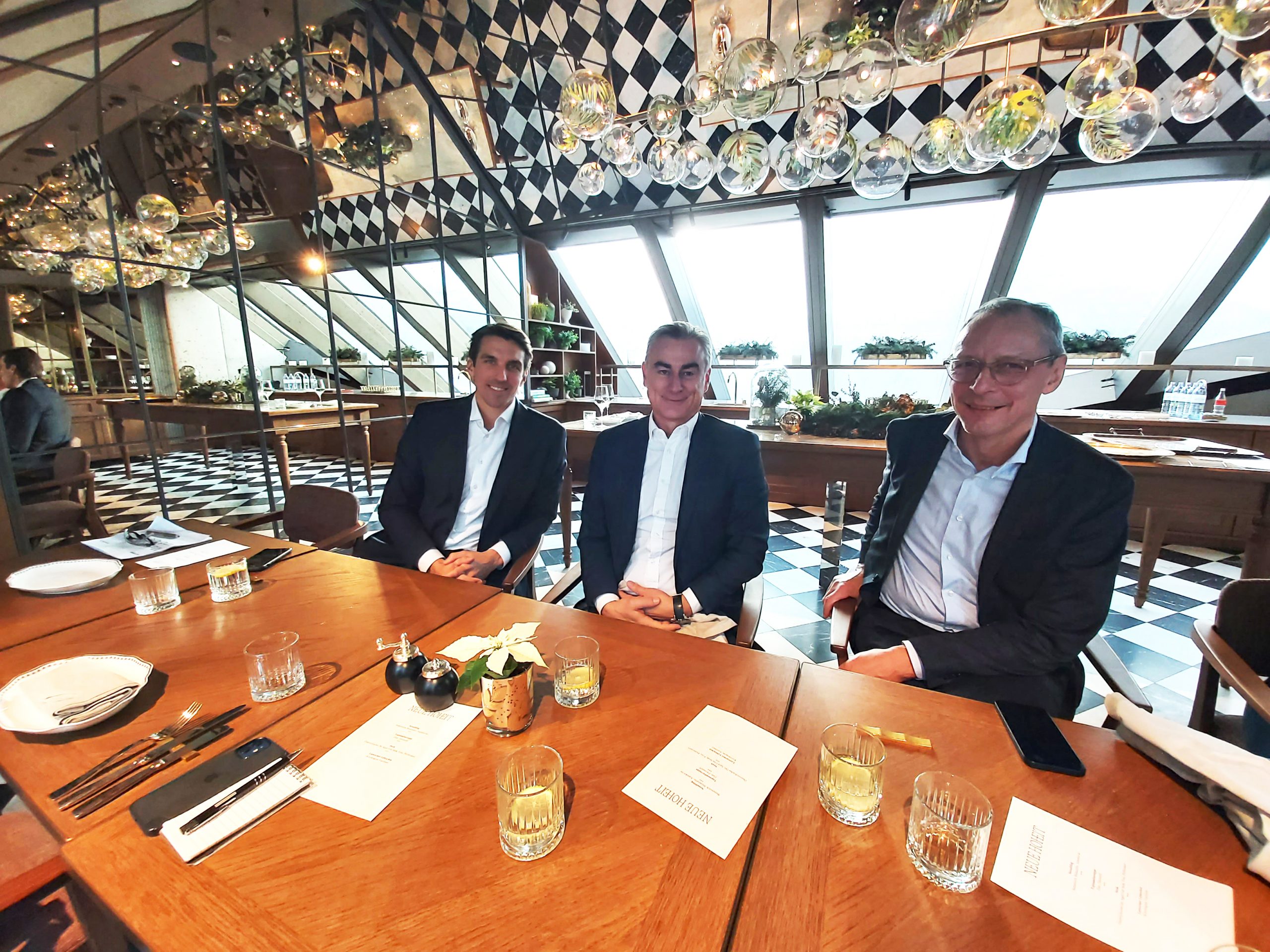 Vorstand Kathrein Bank AG Stefan Neubauer, Harald Holzer, Wilhelm Celeda @Börsianer