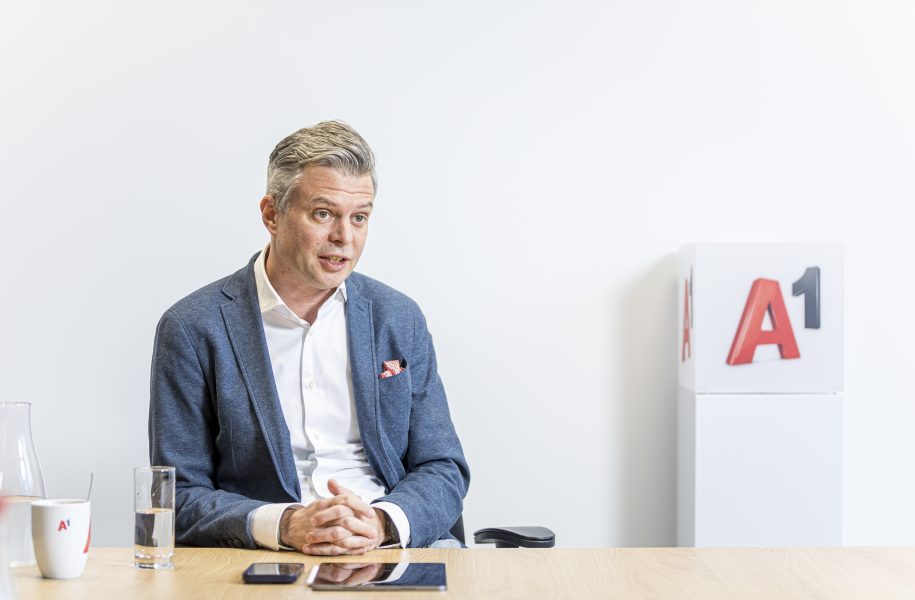 Thomas Arnoldner Telekom Austria zweite Reihe